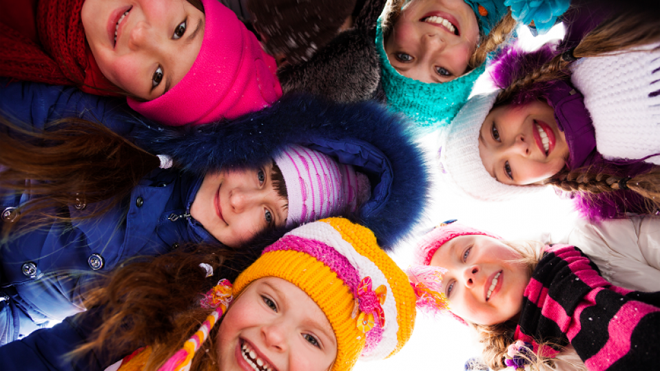 Images Of Children Wearing Coats, Hats & Scarves As Part Of The EYFS & Primary Winter Collection Of Teaching Resources