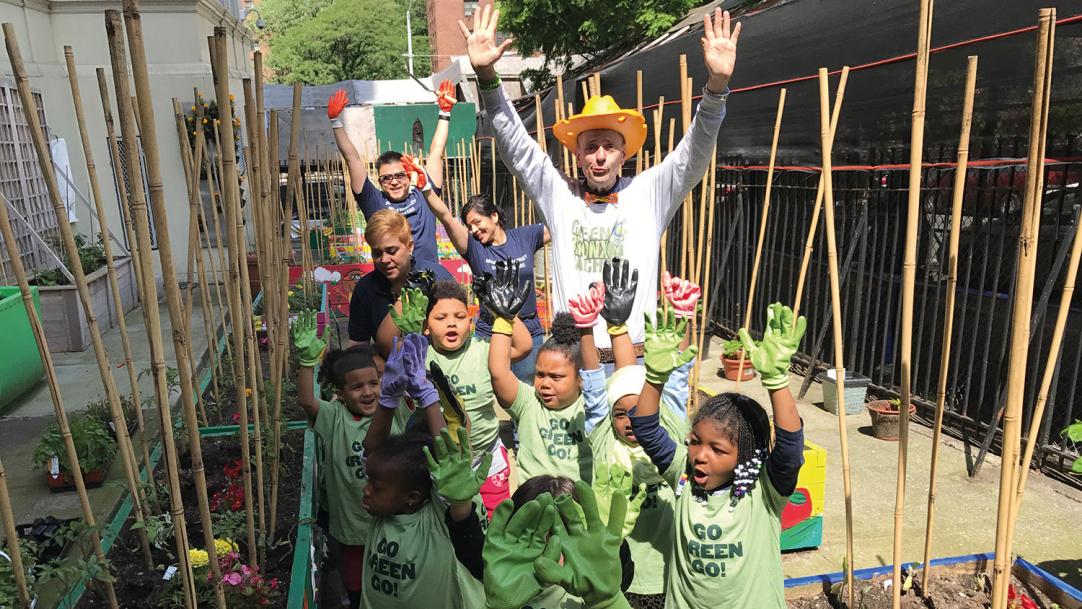 The garden programme with a growth mindset