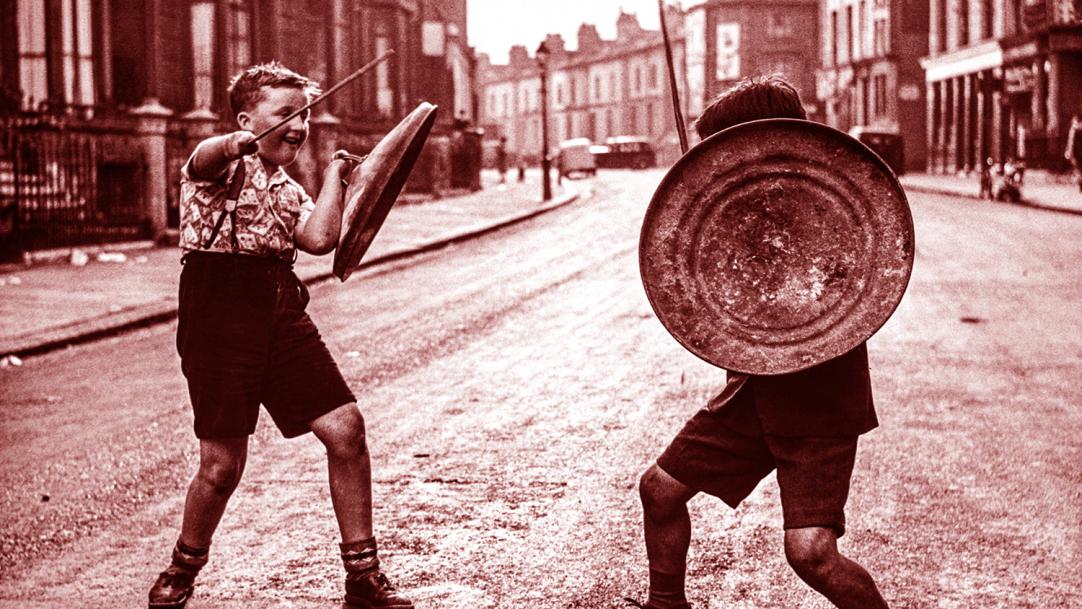 Rough play - or 'playful aggression' - is important for child development, research shows