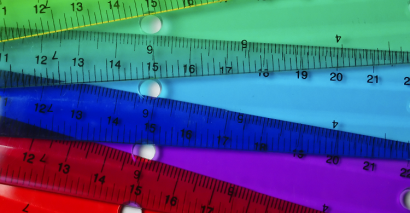 Colourful Rulers To Be Used During A Primary Maths Measurement Lesson