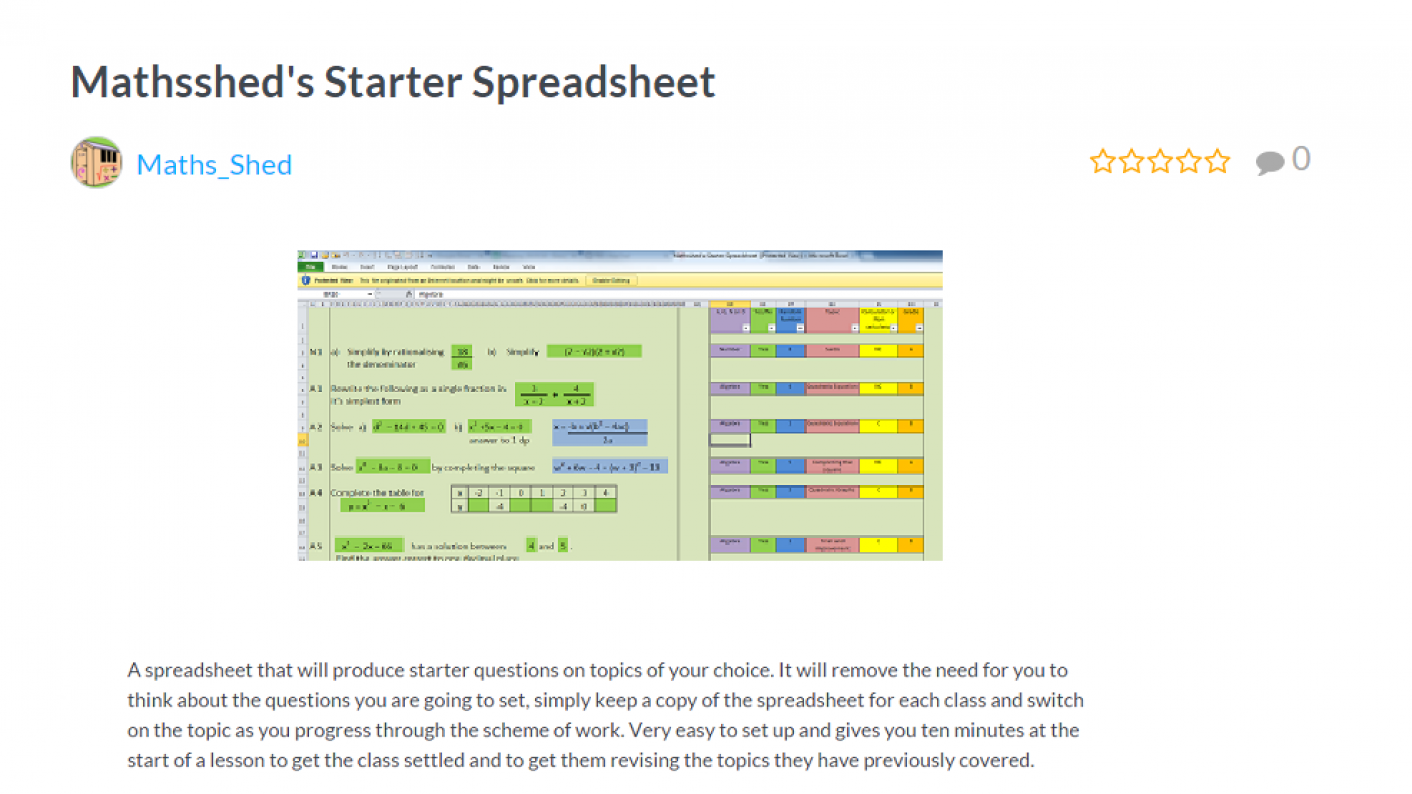 Gcse spreadsheet coursework 08 picture