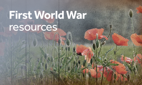 first world war resources