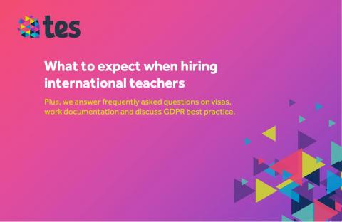 What to expect when hiring international teachers webinar thumbnail